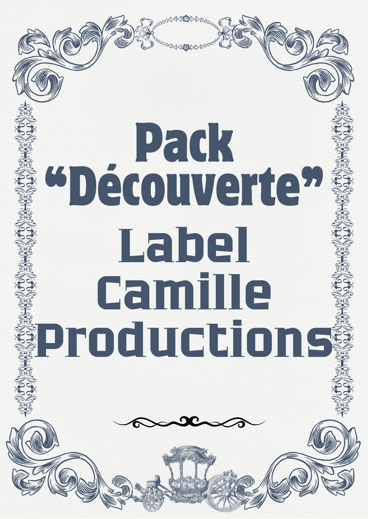01. Pack "Découverte Label"